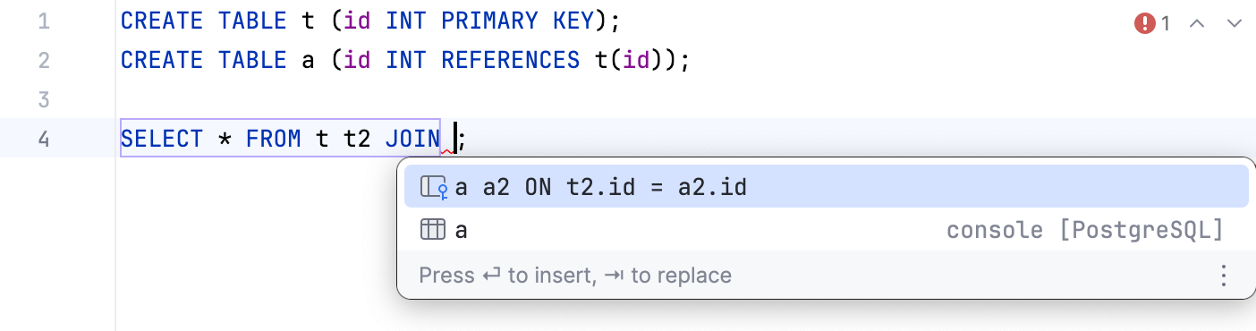 Smart and basic completion Smart and basic completion