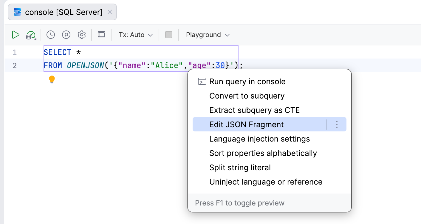 [Microsoft SQL Server] JSON in OPENJSON
