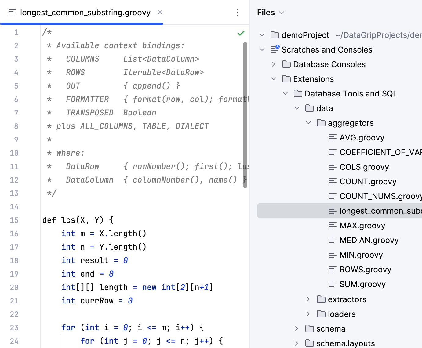 Paste the created script to a new file Paste the created script to a new file