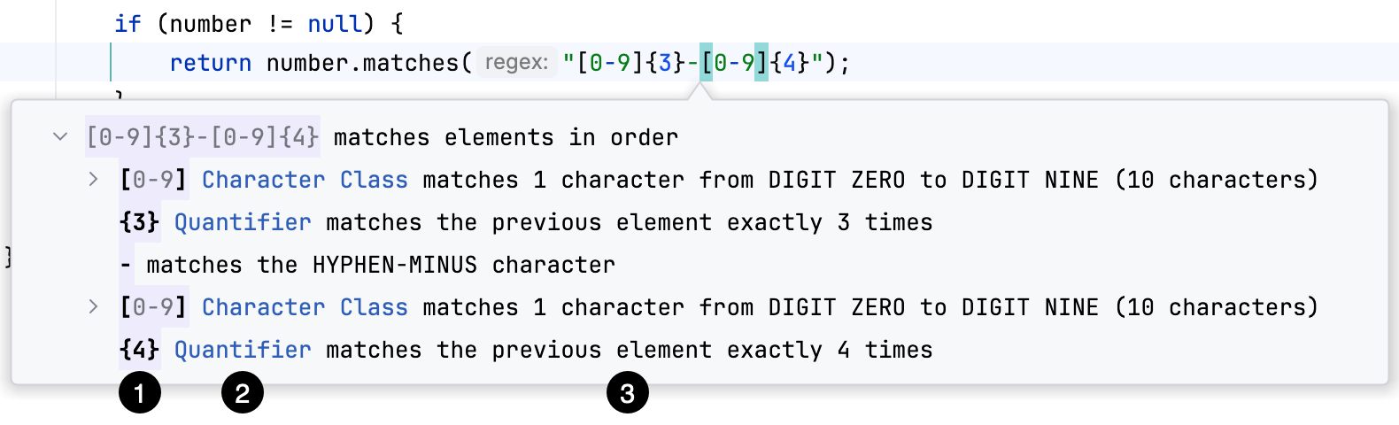 A dialog with current regex A dialog with current regex