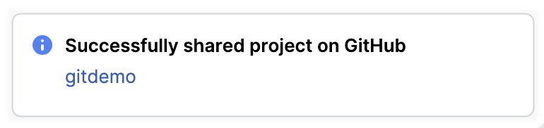 The repo is shared on GitHub The repo is shared on GitHub