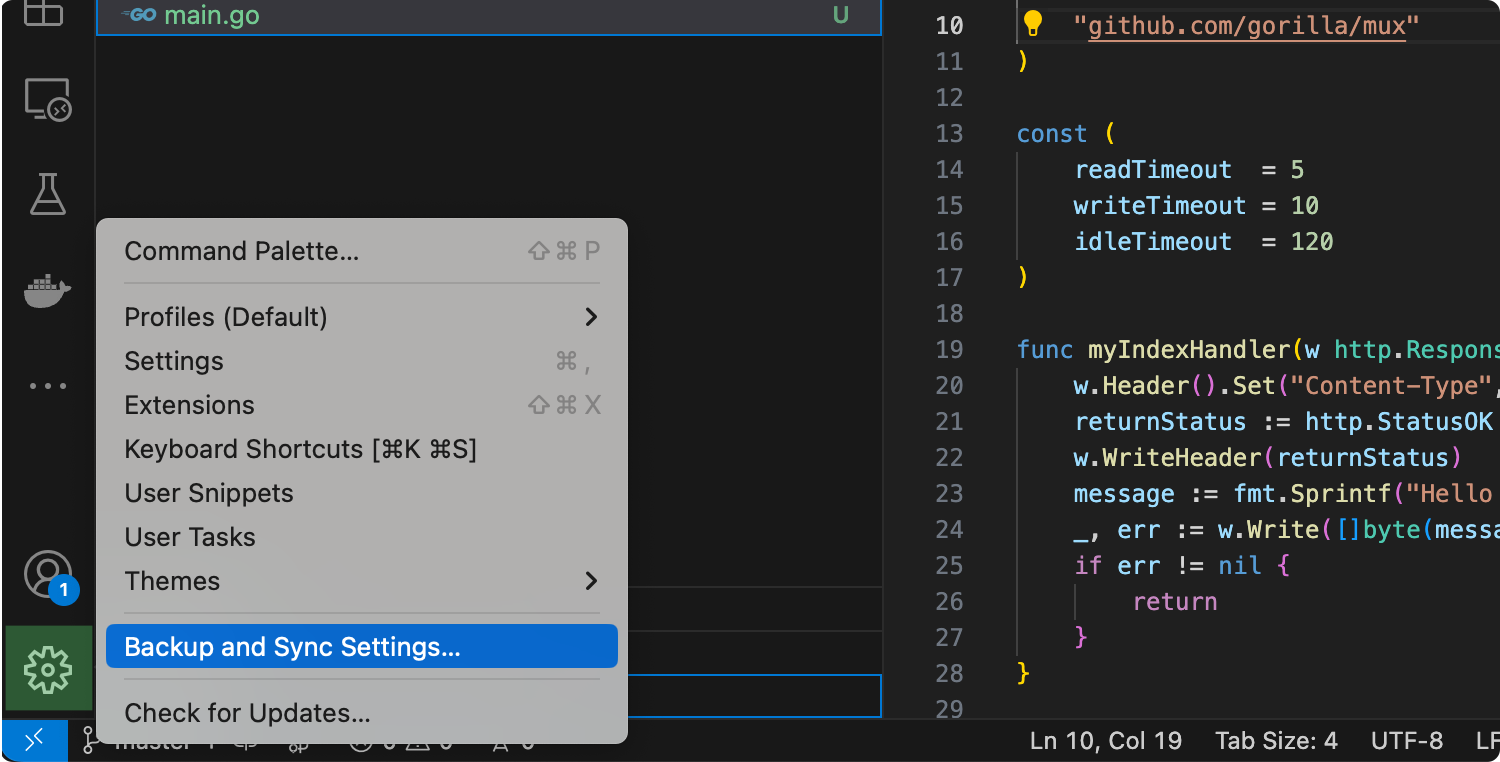 Click Manage icon Click Manage icon