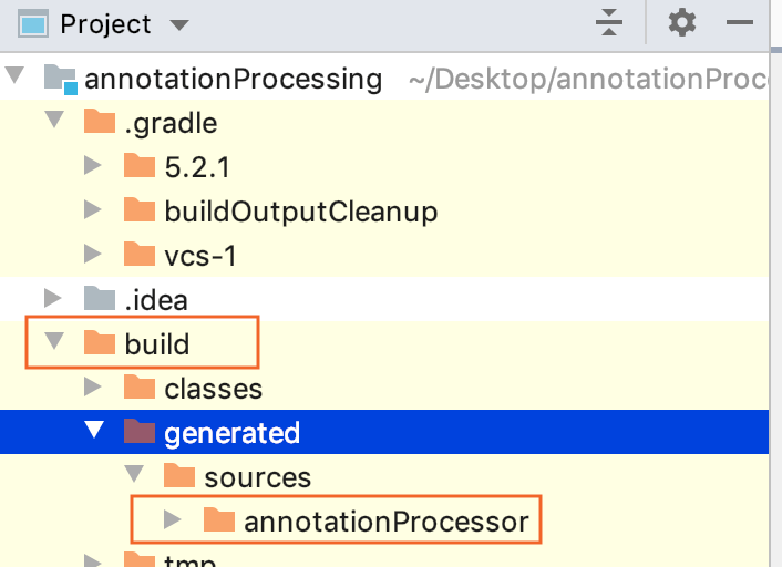 项目工具窗口:annotationProcessor 项目工具窗口:annotationProcessor