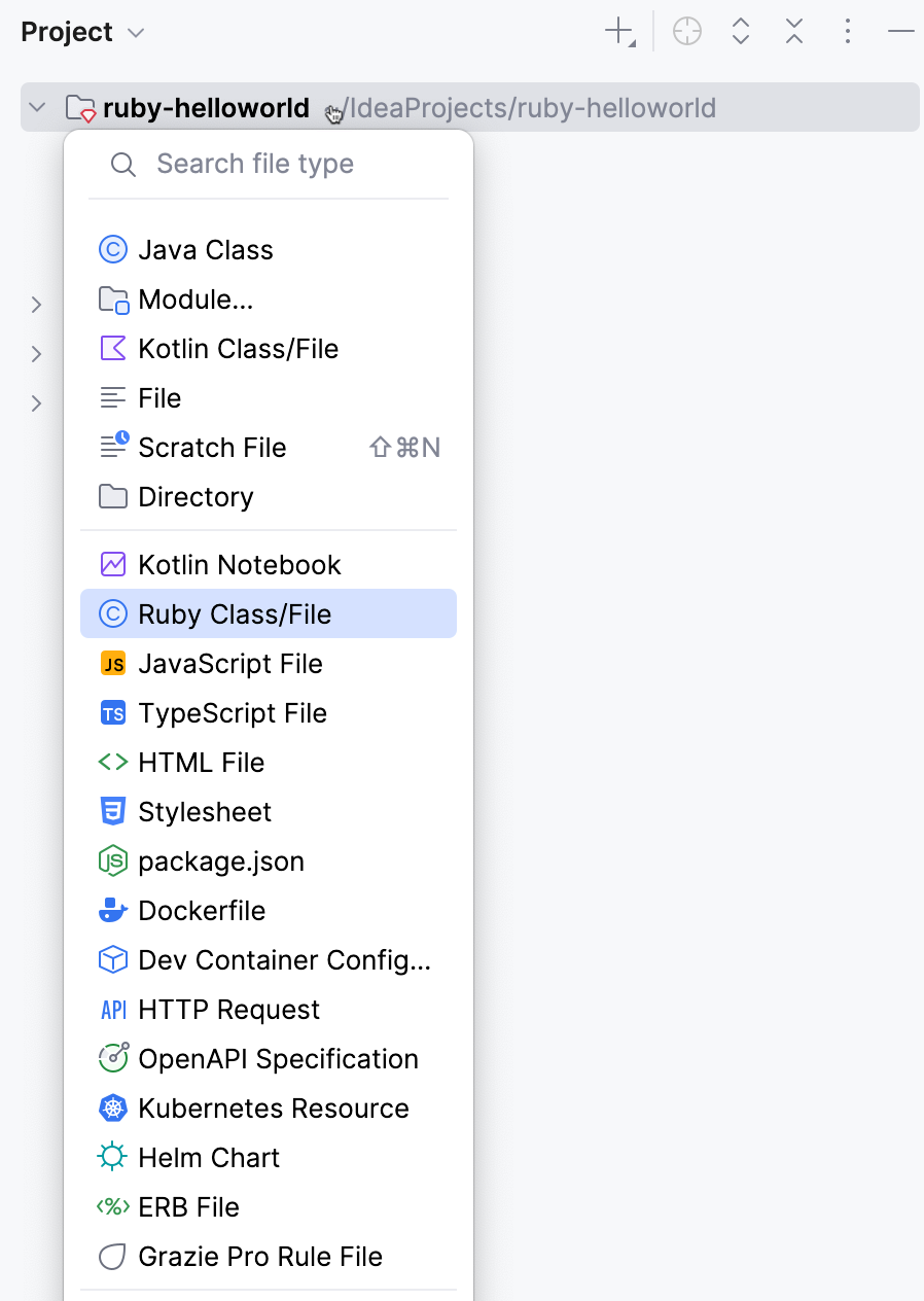 New Ruby Class New Ruby Class