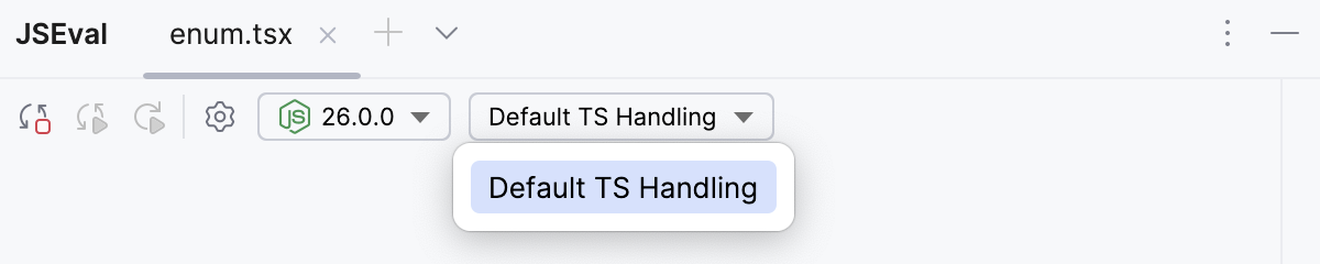 Configure TypeScript handling with Node.js version 26+