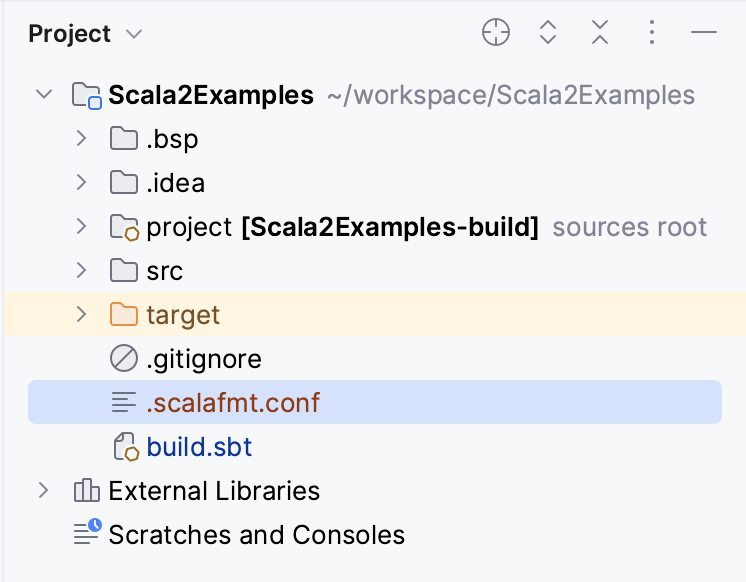 Scalafmt 配置文件 Scalafmt 配置文件