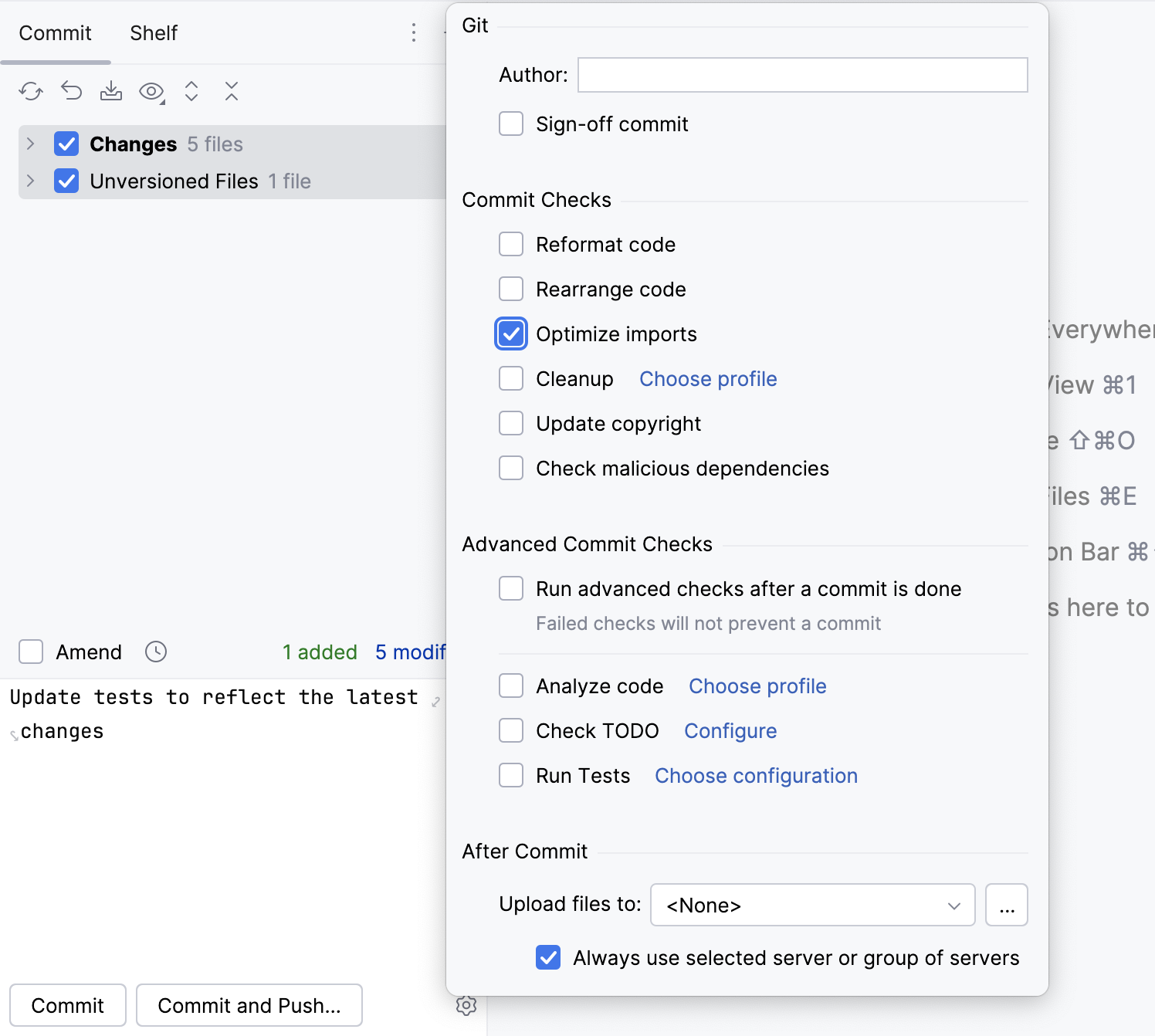 Optimize imports before commit Optimize imports before commit