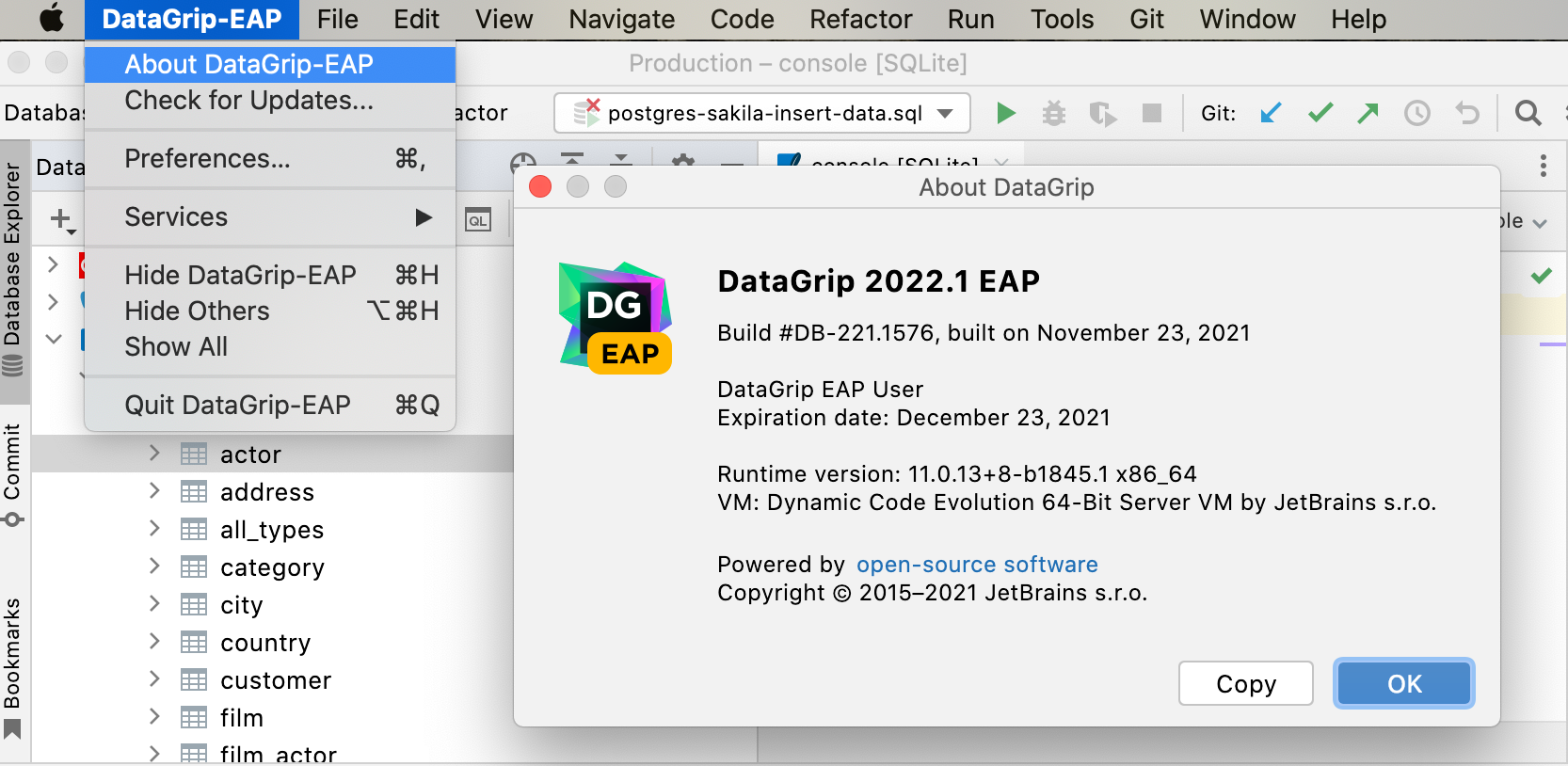 Product version macos Product version macos