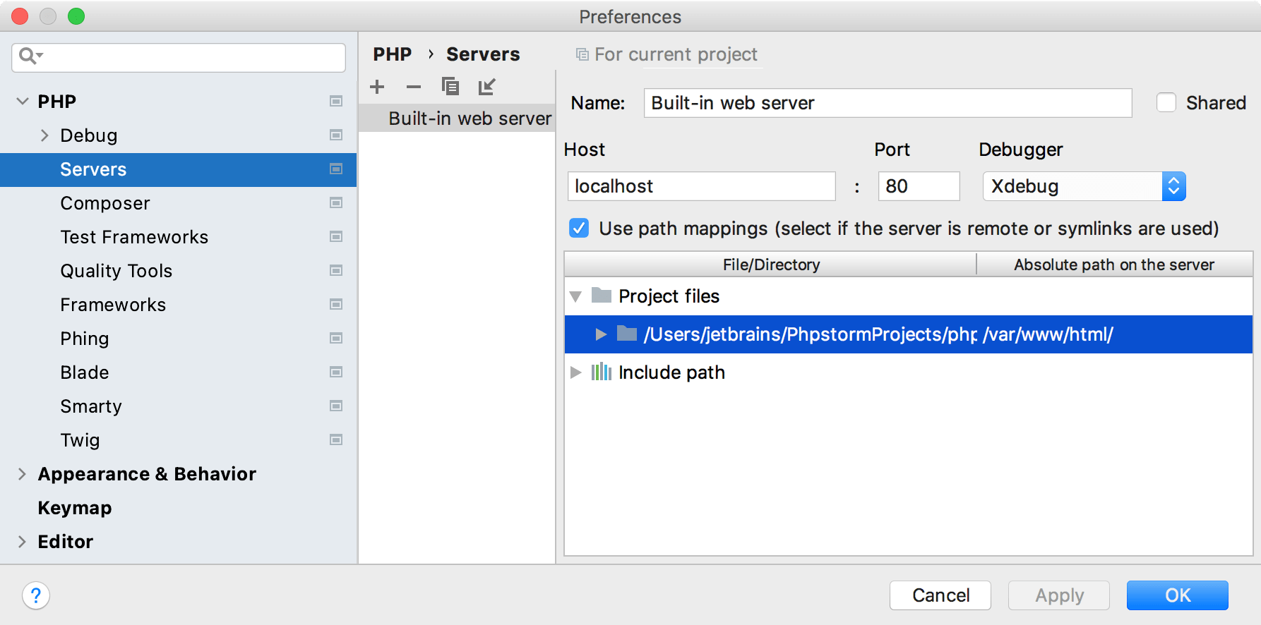 Set up folder mappings Set up folder mappings
