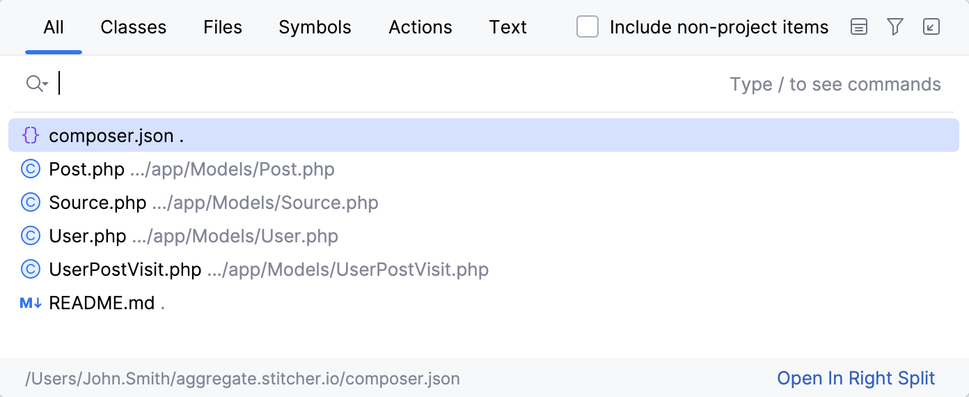 search everywhere popup search everywhere popup