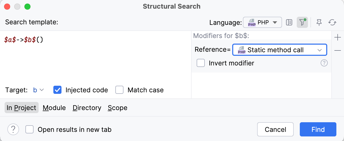 Reference modifier Reference modifier