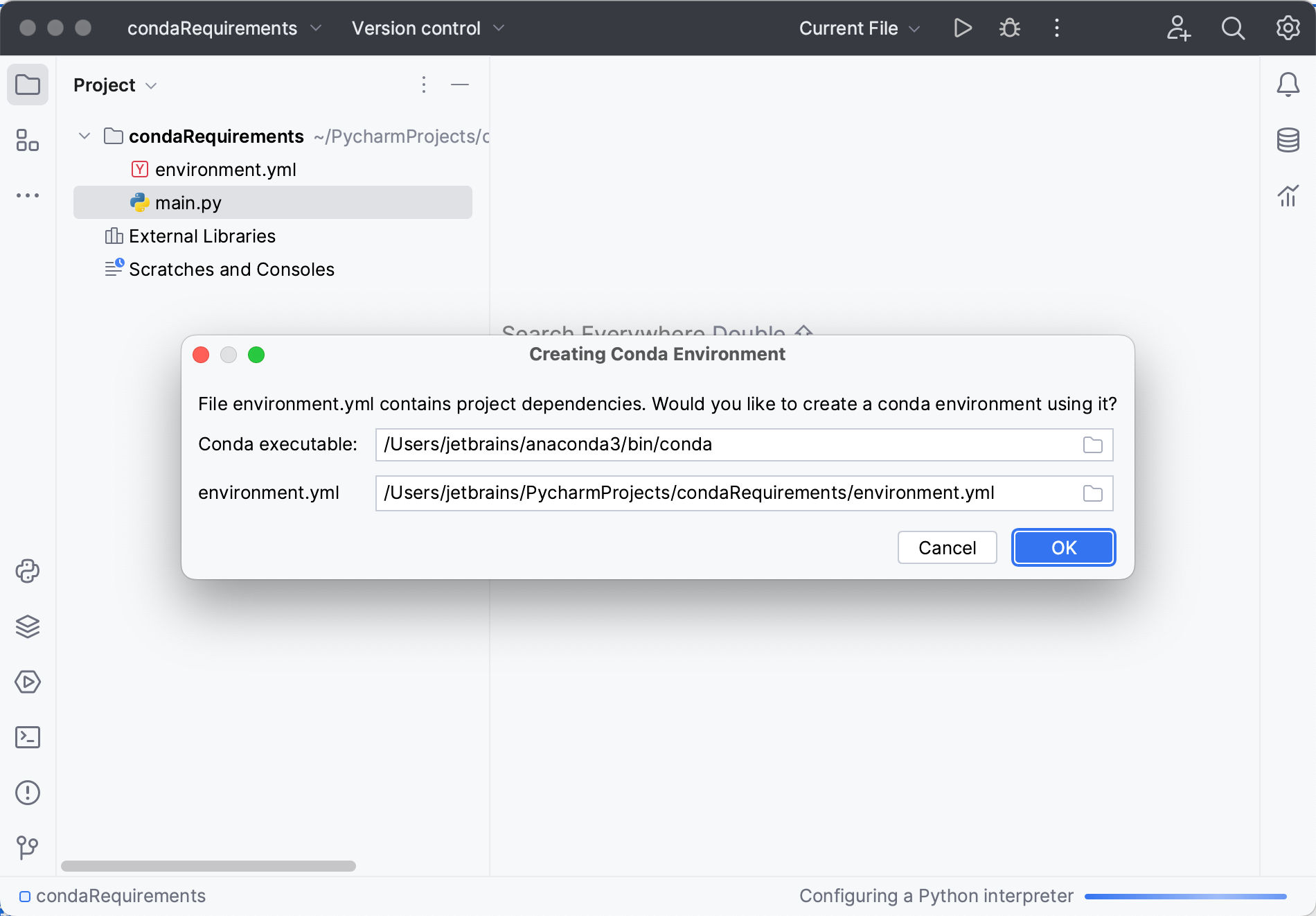 Create a Conda environment using the requirements.txt file Create a Conda environment using the requirements.txt file