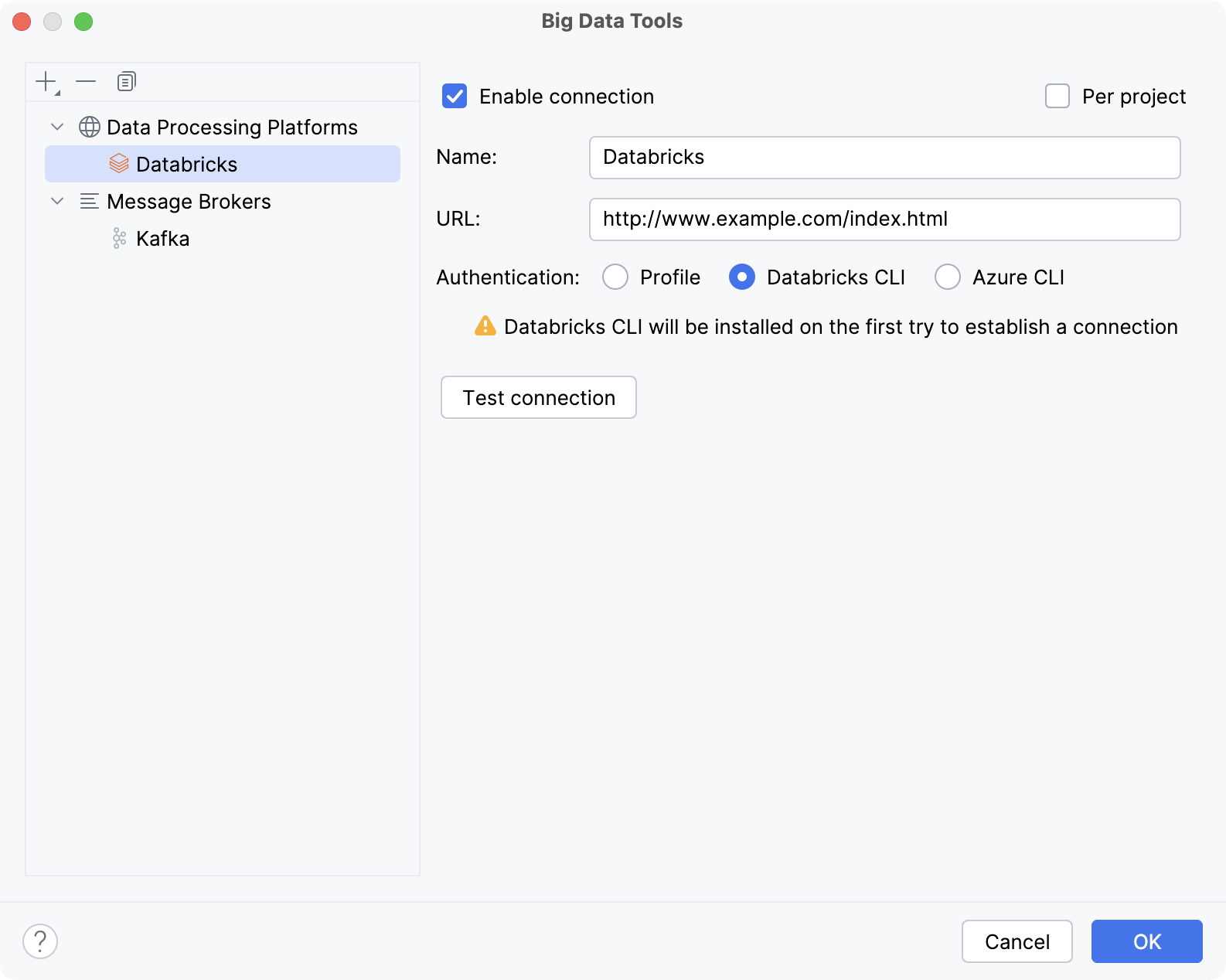 通过 Databricks CLI 连接到 Databricks