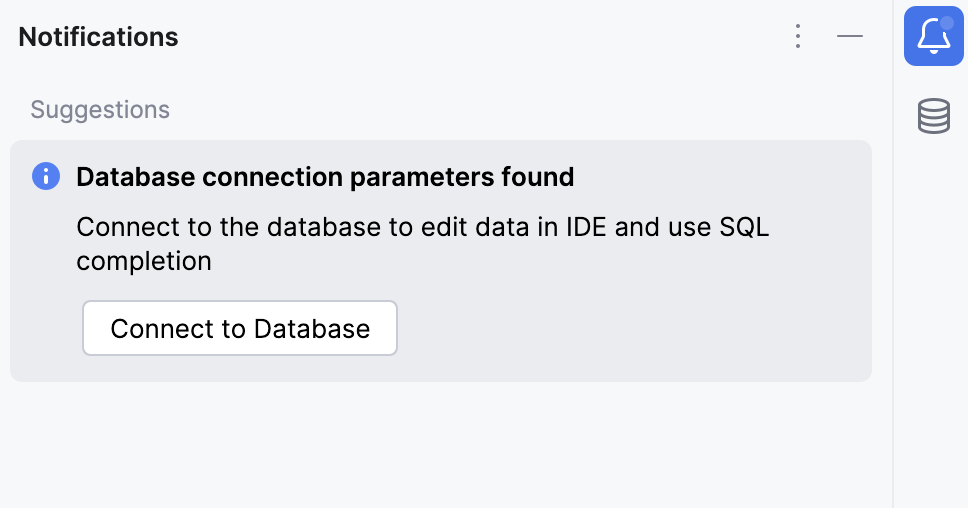 Detecting a datasource Detecting a datasource