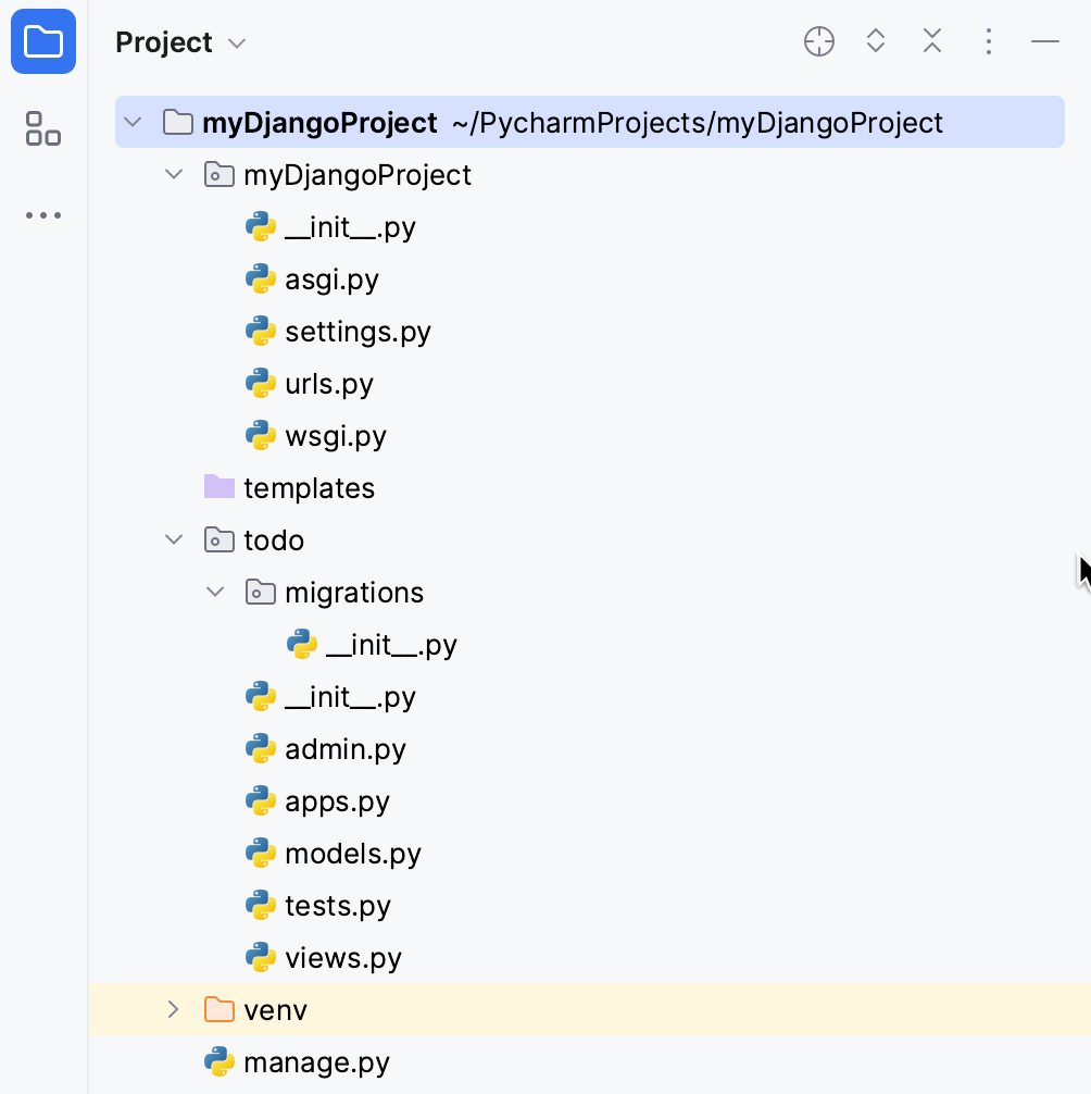 Django project structure Django project structure