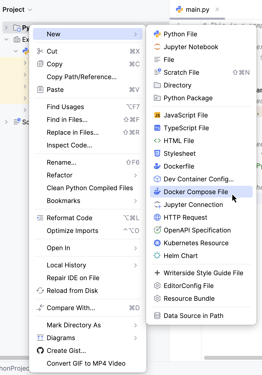 Create a docker-compose.yml Create a docker-compose.yml