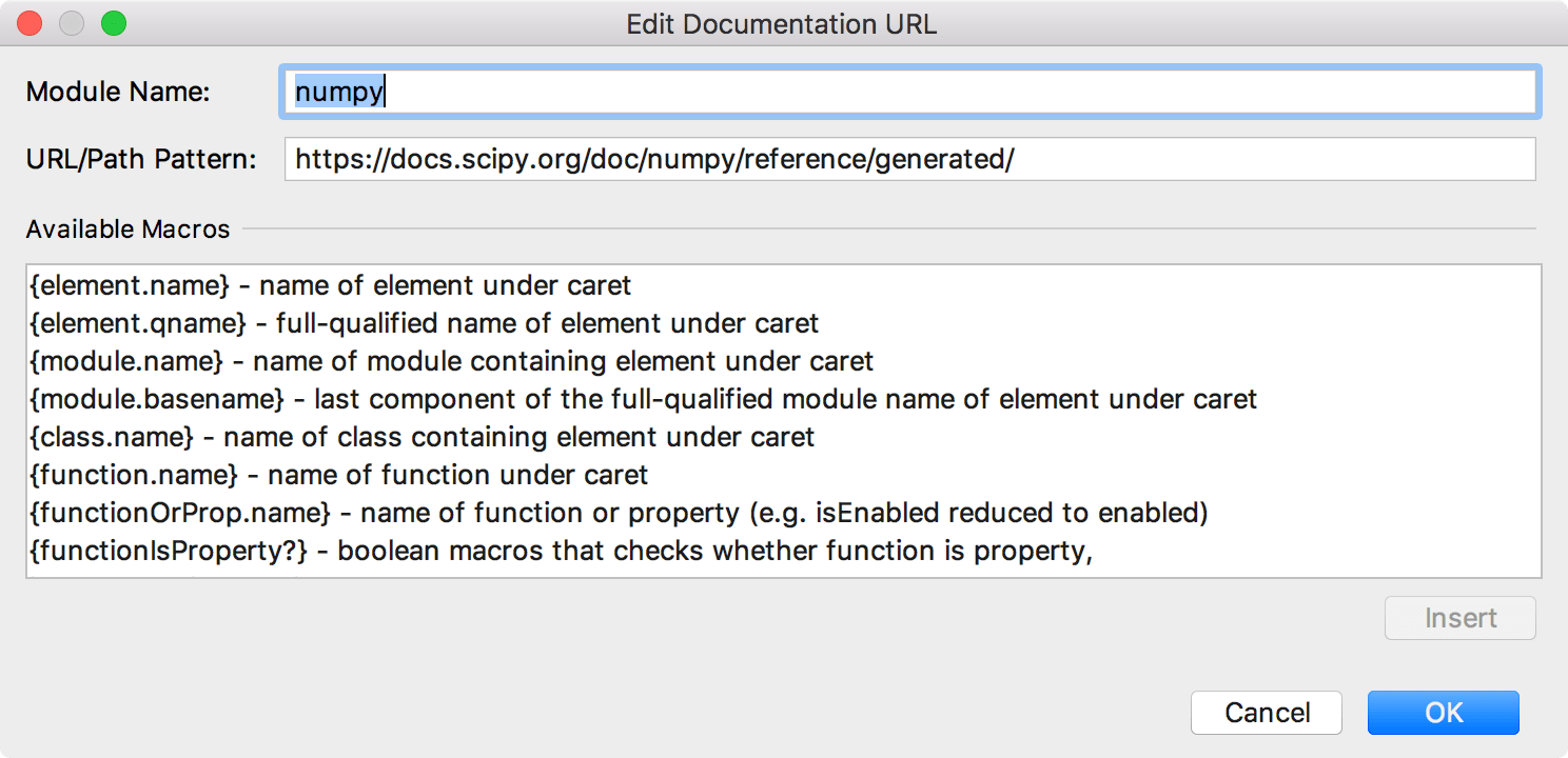 为 numpy 文档添加 URL 为 numpy 文档添加 URL