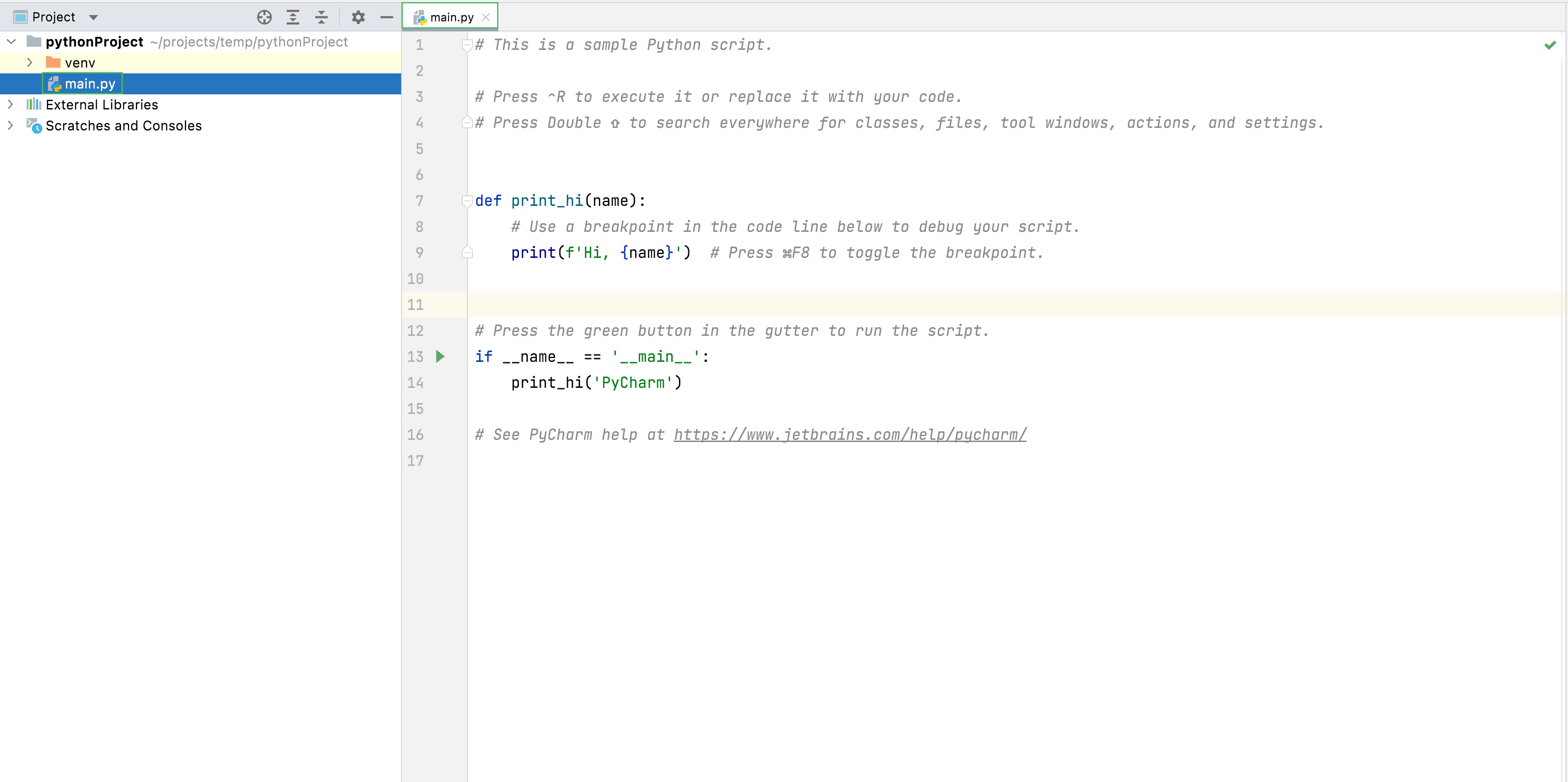  Python 文件类型已识别
