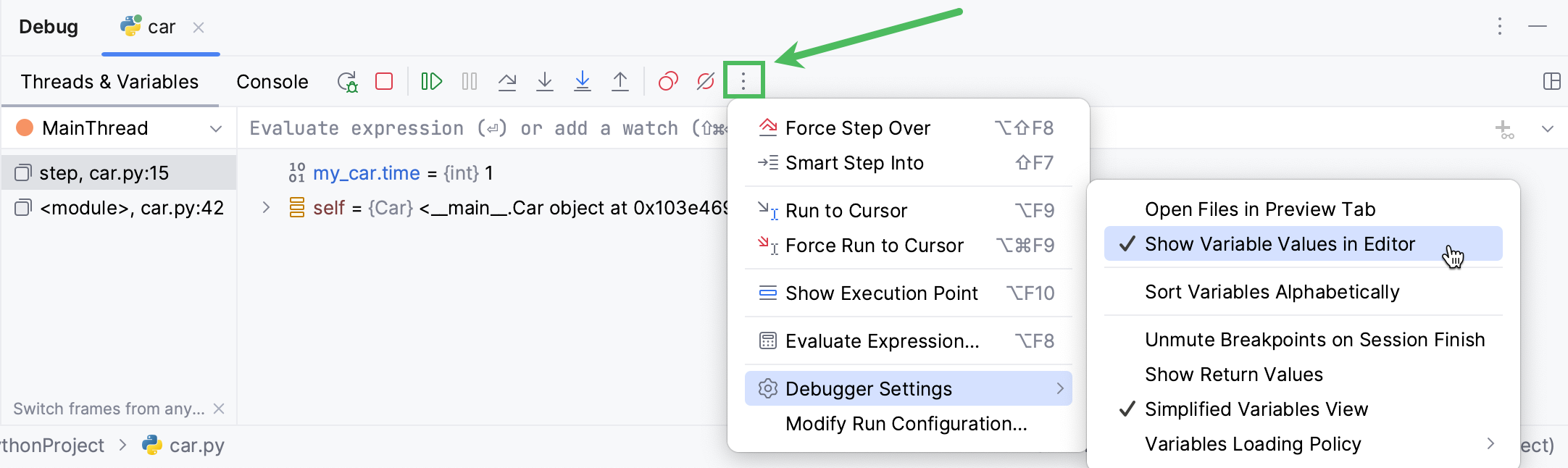 Show values inline Show values inline