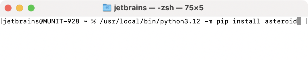 在系统环境中安装 Python 包