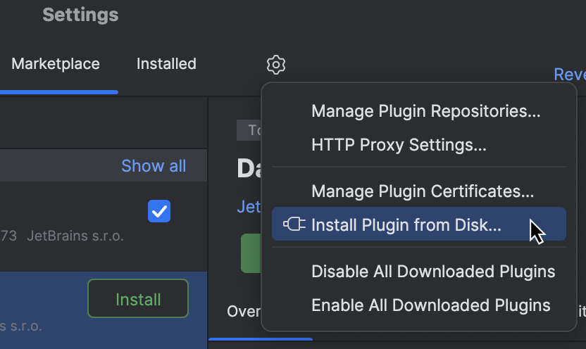 Install plugins | PyCharm Documentation