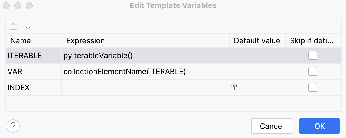 在动态模板中使用 pyIterableVariable() 在动态模板中使用 pyIterableVariable()