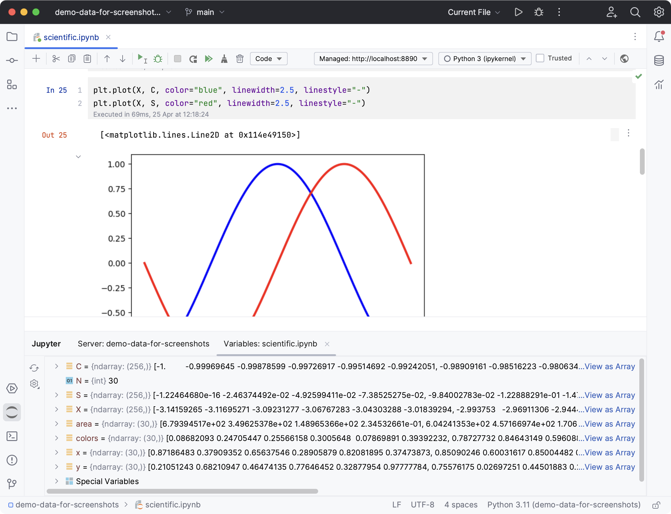 Jupyter notebook support Jupyter notebook support