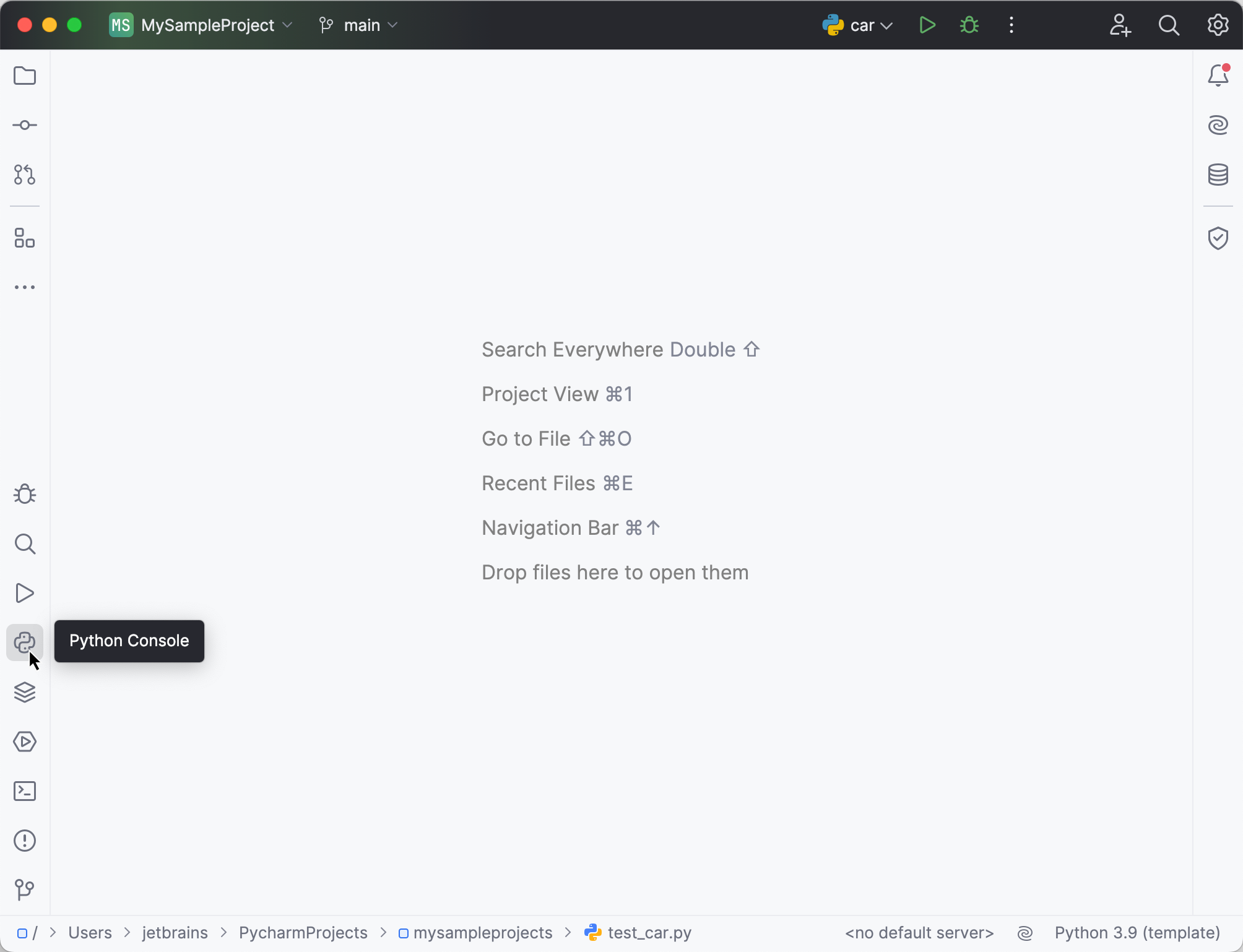Tool window icon tooltips Tool window icon tooltips