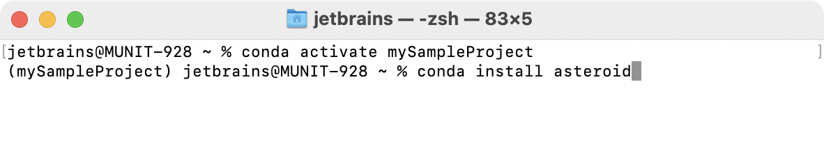 在虚拟环境中安装 Python 包