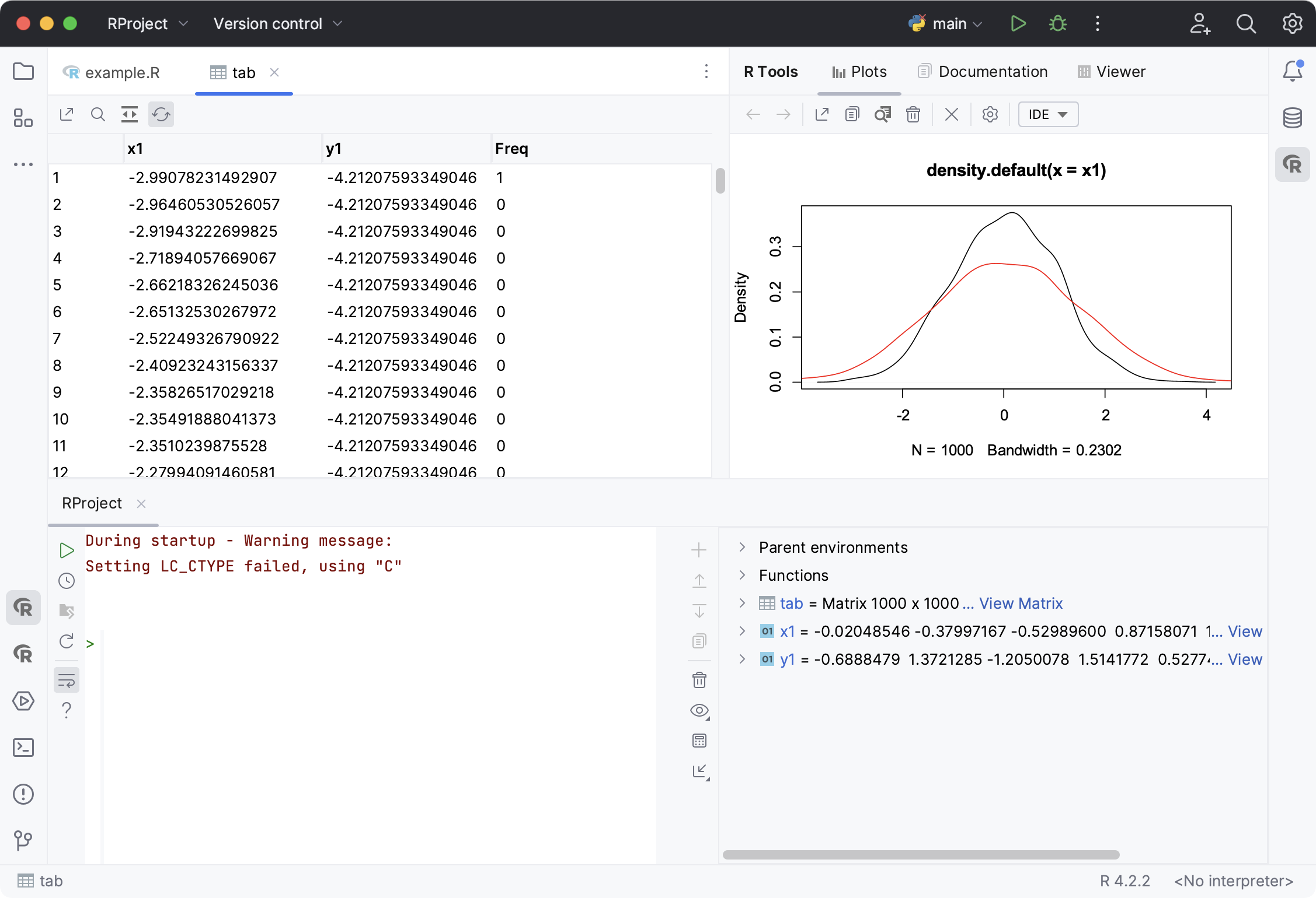 R plugin R plugin
