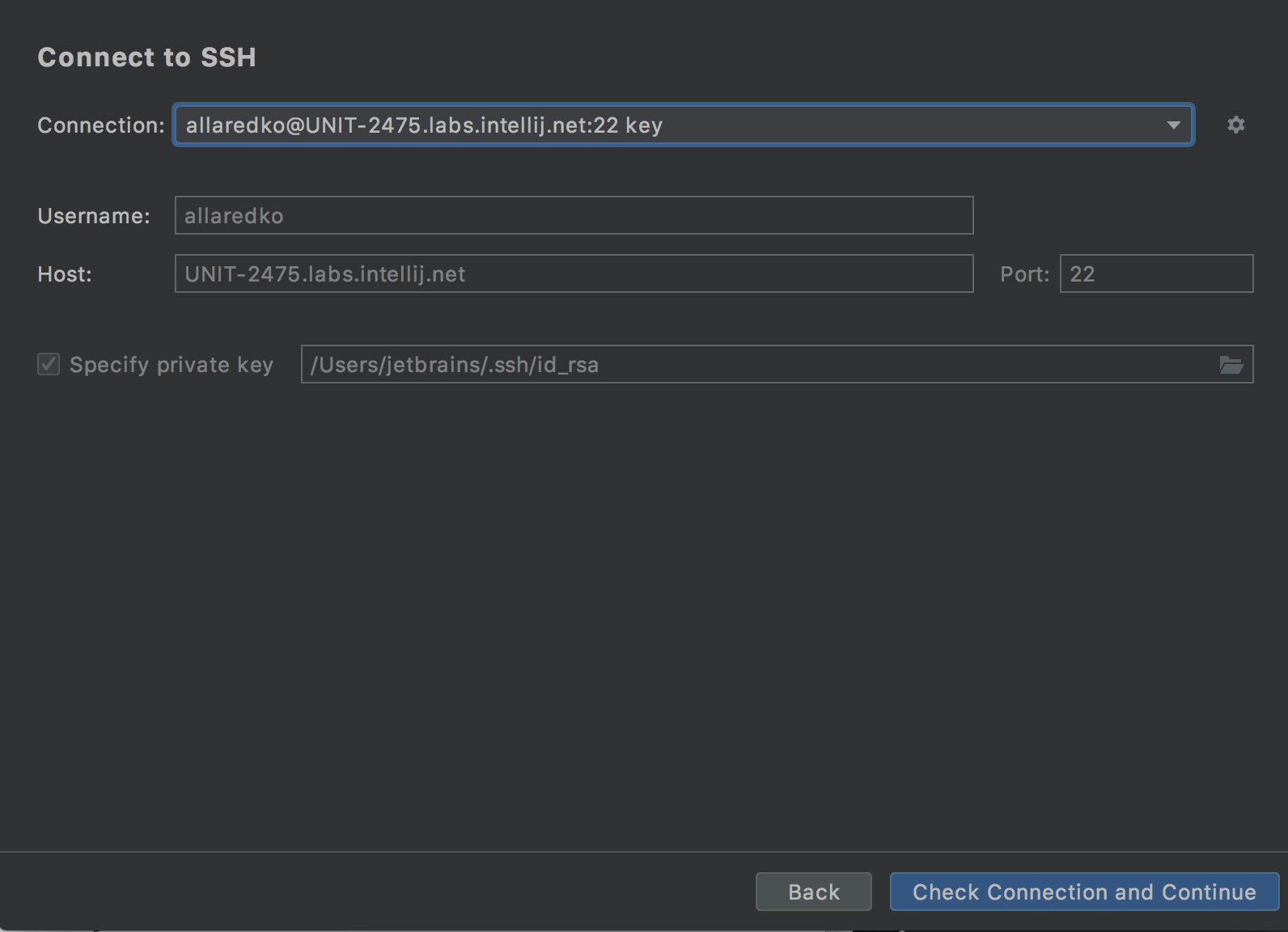 通过 SSH 连接 通过 SSH 连接