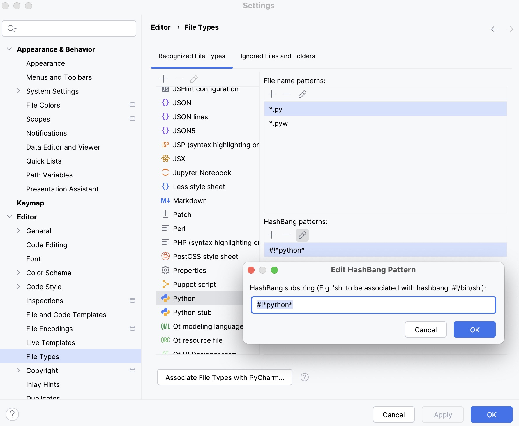 Configuring a shebang command for Python Configuring a shebang command for Python