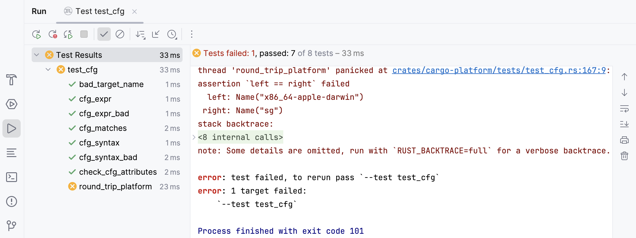 Test runner: formatted output Test runner: formatted output