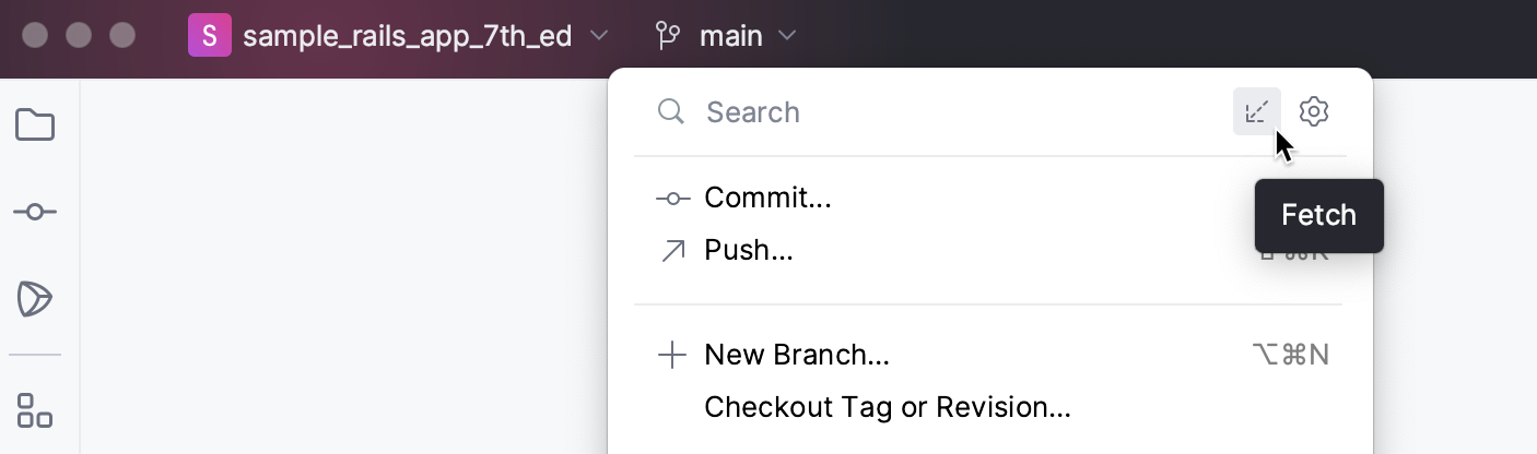 the Fetch icon the Fetch icon