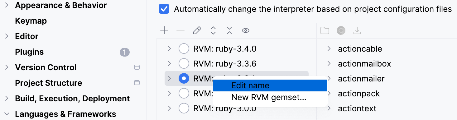 Rename parameter in code and Ruby interpreter Rename parameter in code and Ruby interpreter