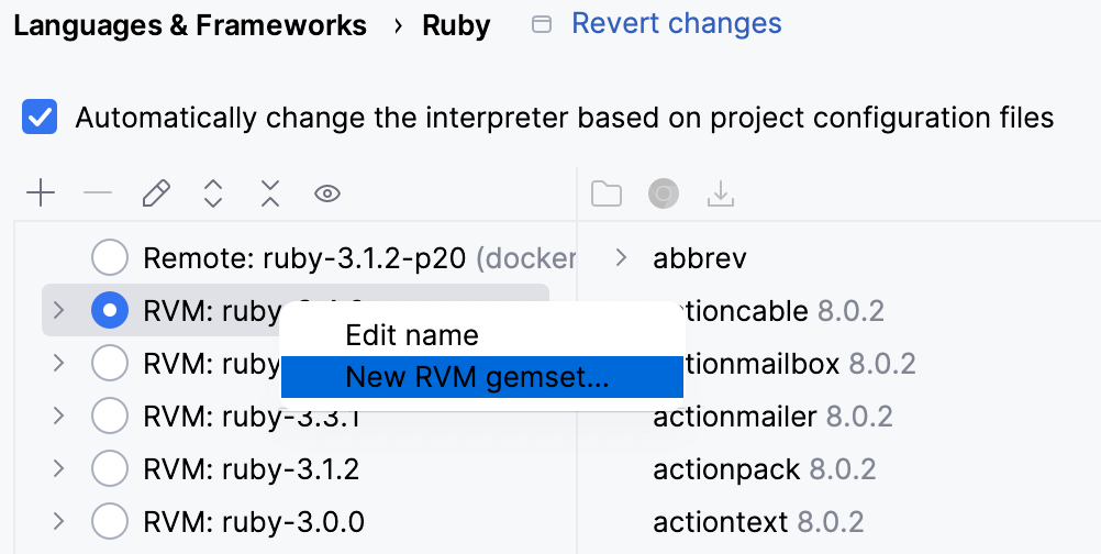 Ruby Interpreters page Ruby Interpreters page