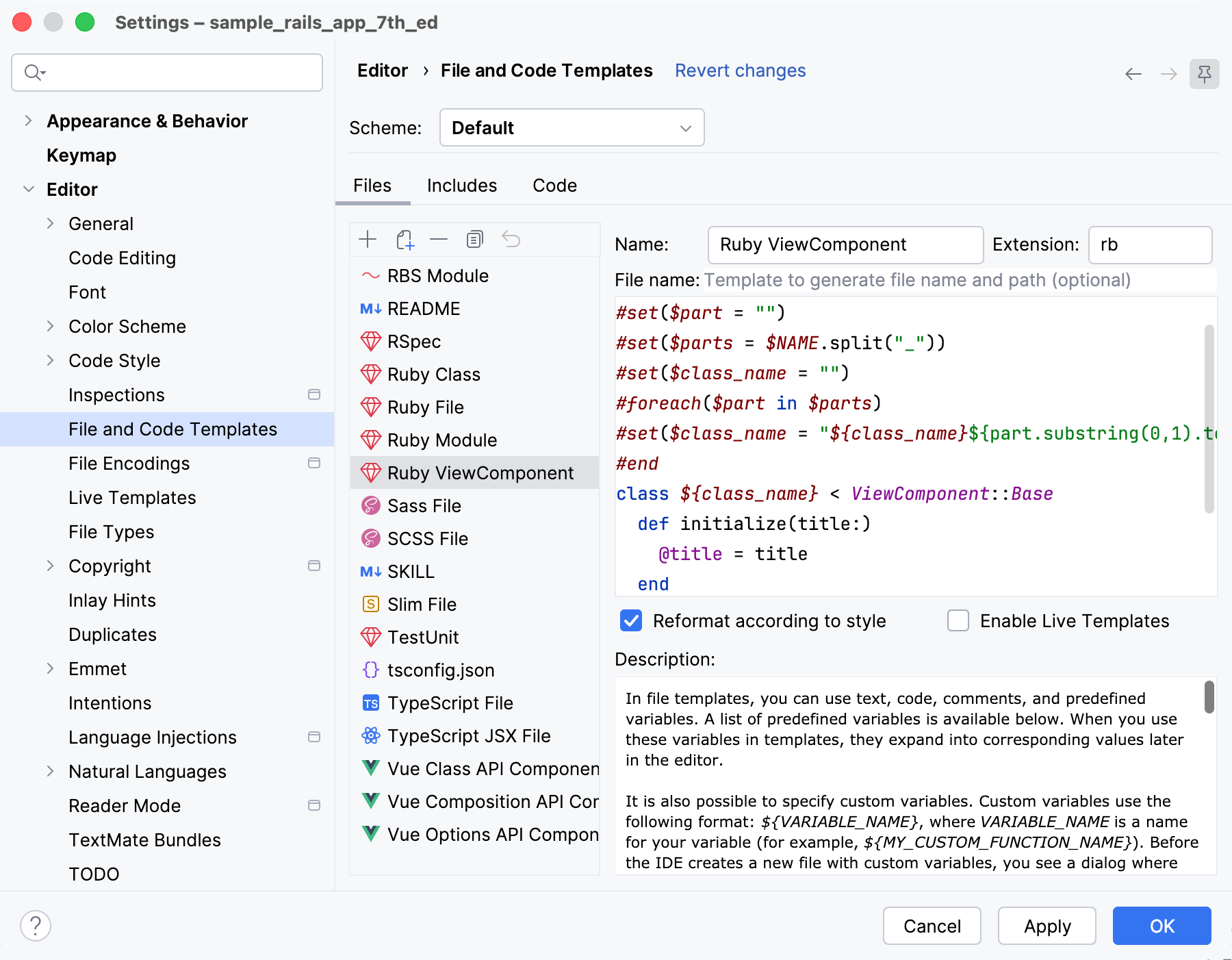 A ViewComponent class is created A ViewComponent class is created