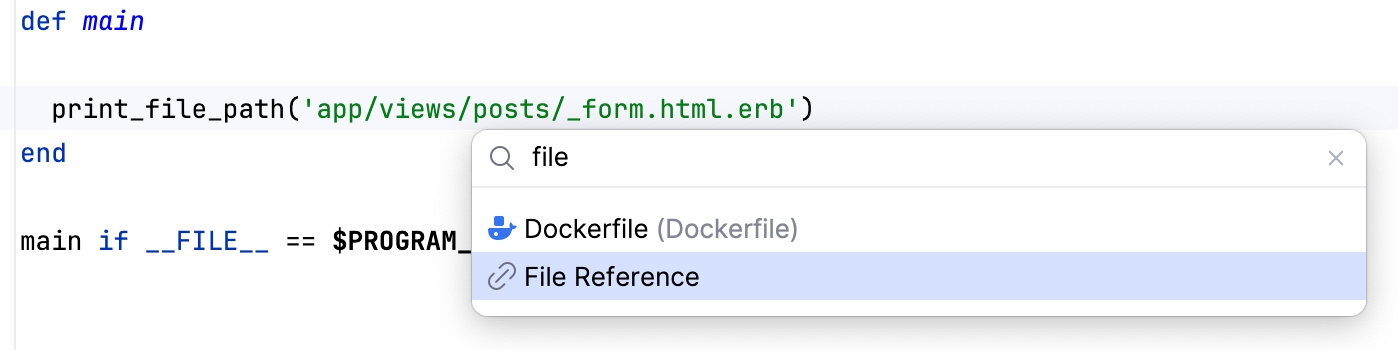 Inject a file reference Inject a file reference