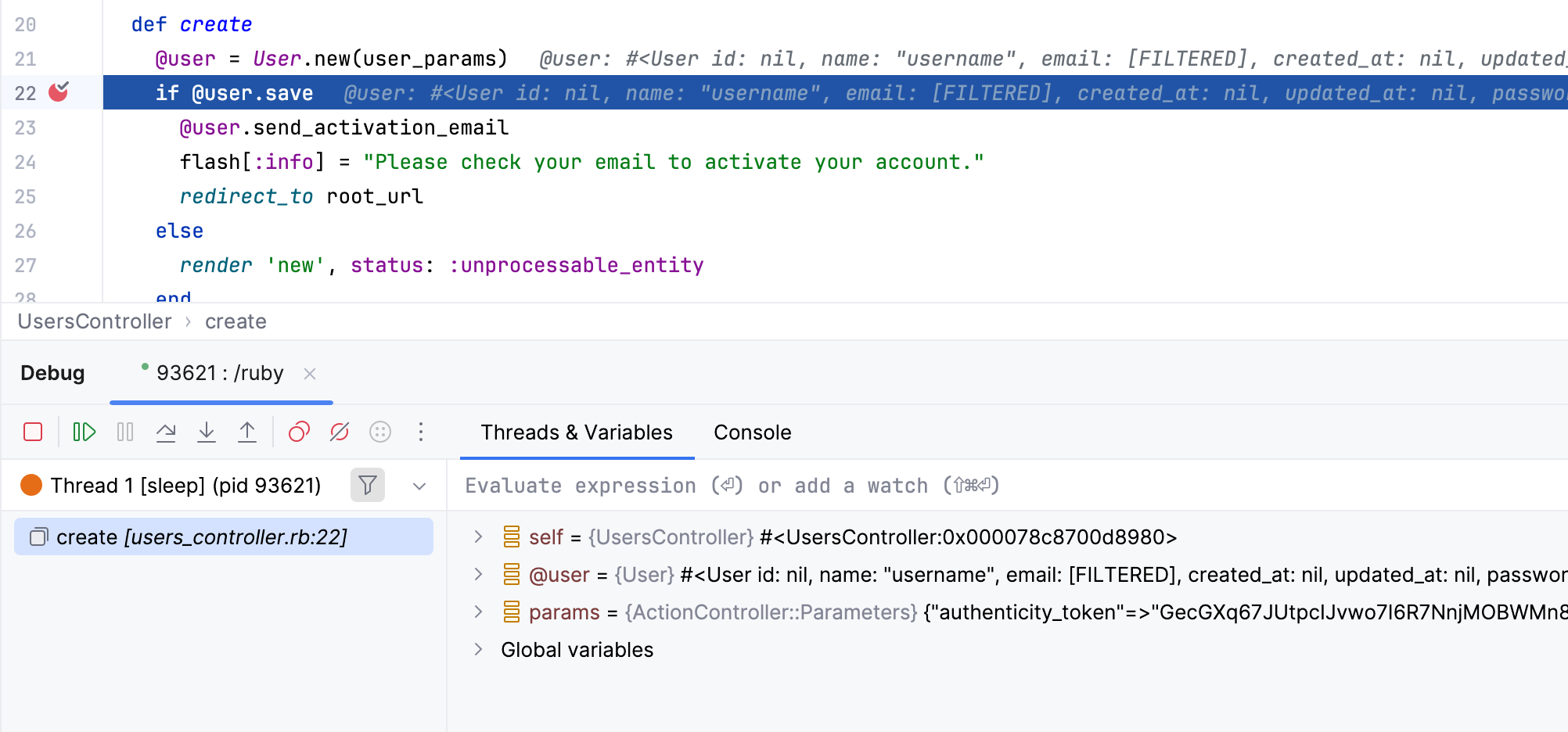 Debugging a remote application Debugging a remote application