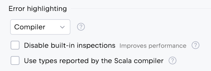 基于 Scala 编译器的高亮显示 基于 Scala 编译器的高亮显示