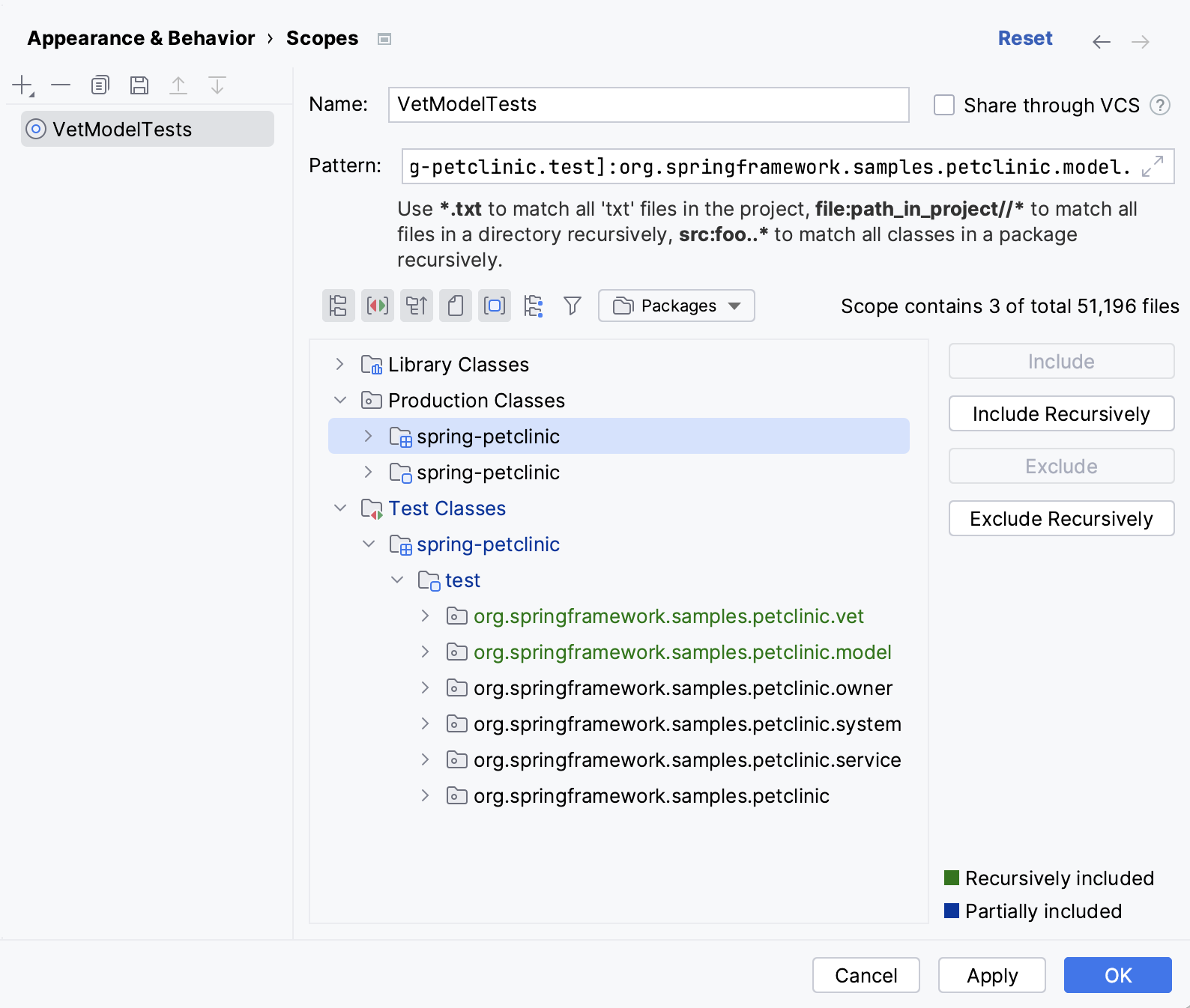 A new scope with added files and folders A new scope with added files and folders