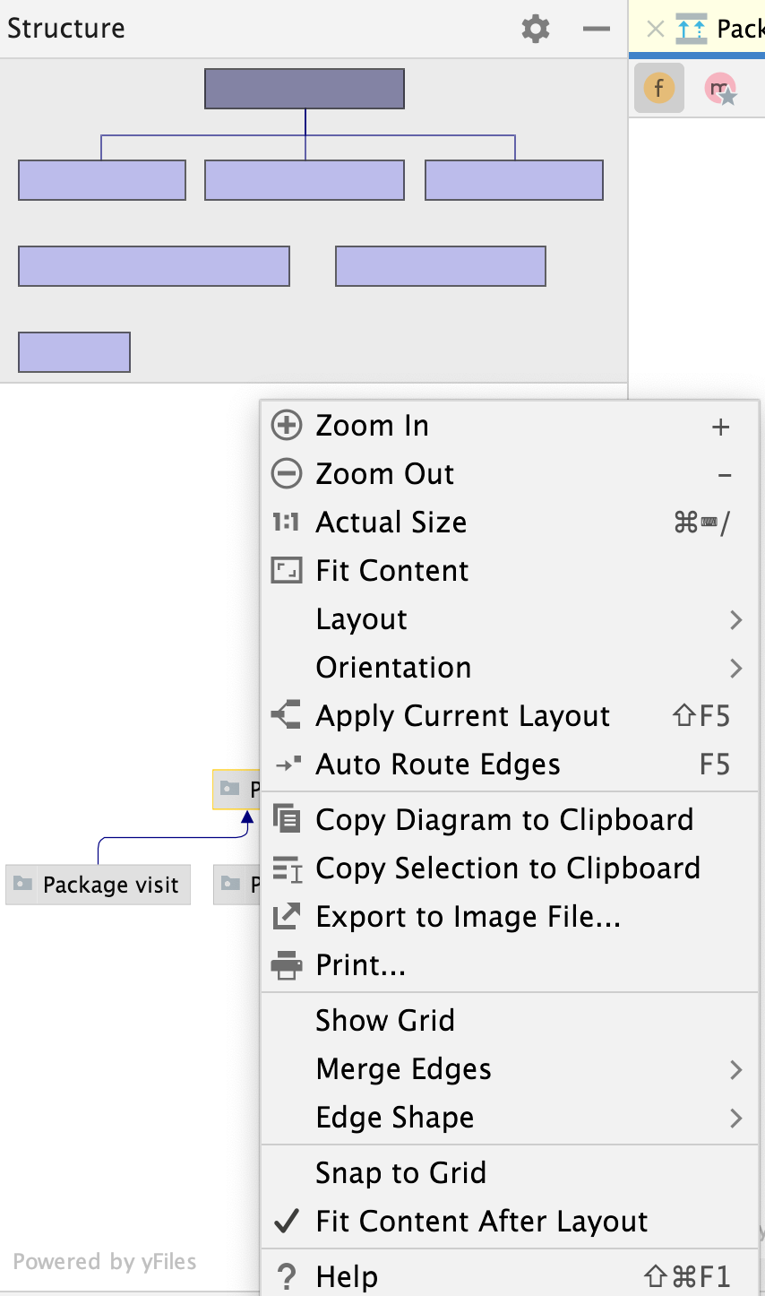 the context menu the context menu