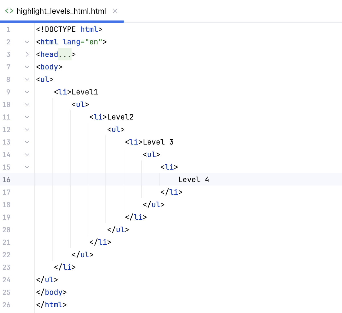 Tree highlighting disabled Tree highlighting disabled