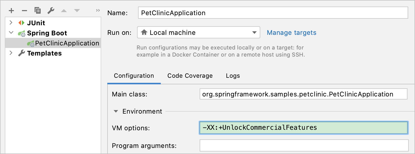 Enabling JFR Enabling JFR