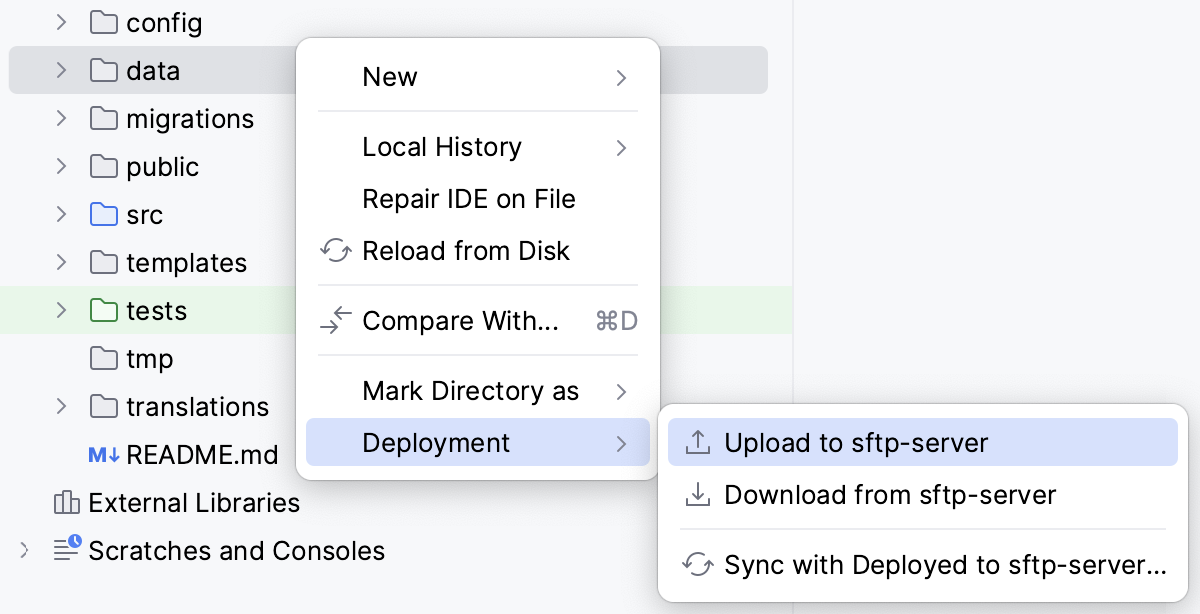 Upload file or folder manually Upload file or folder manually