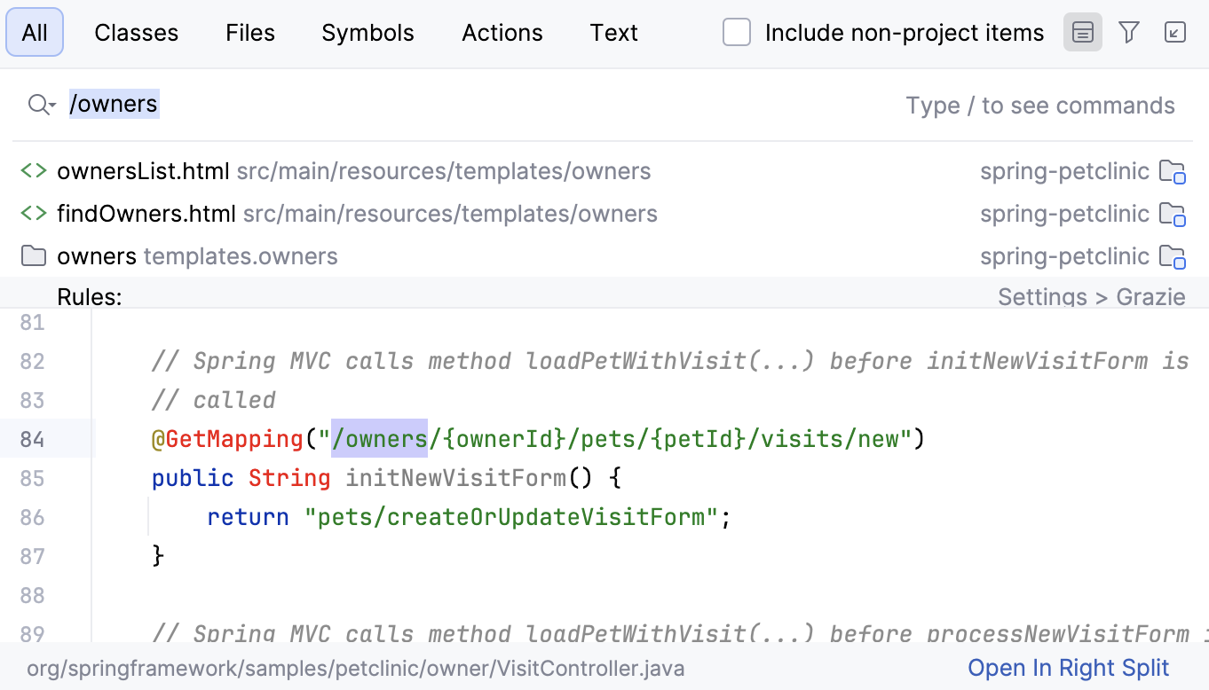 URL mapping