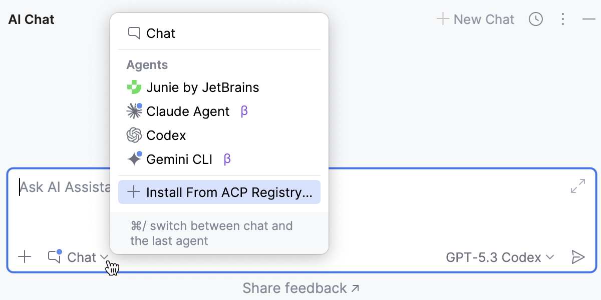 Add agents from the registry Add agents from the registry