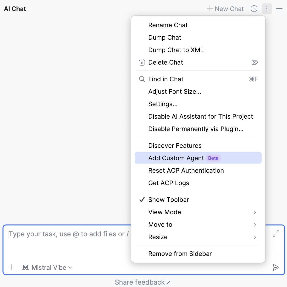 Configure ACP Agents Configure ACP Agents