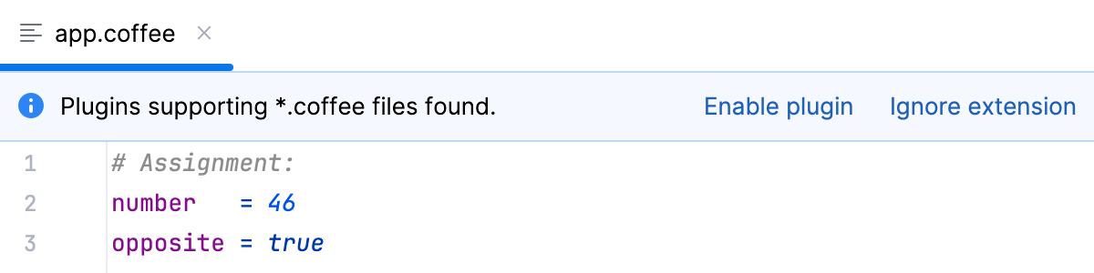 Enable plugin pane