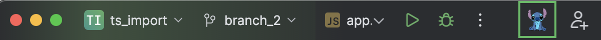 Create external tool: the toll's icons added to the toolbar Create external tool: the toll's icons added to the toolbar